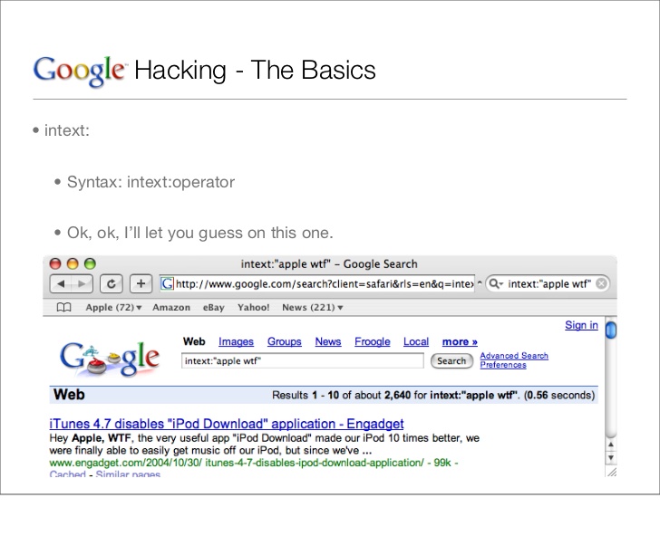 intitle index of google hacks ebook readers